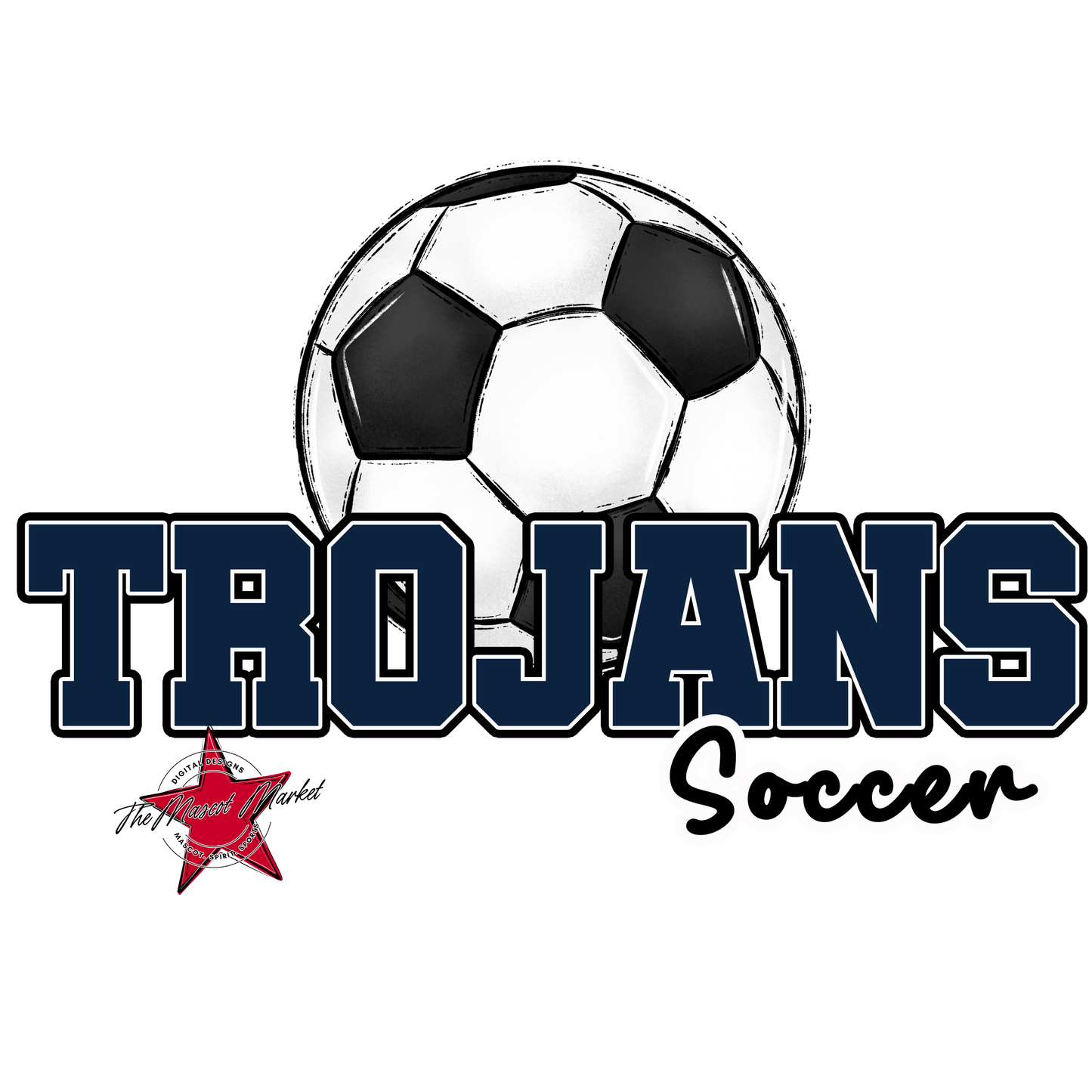 Trojans Varsity Soccer-Navy
