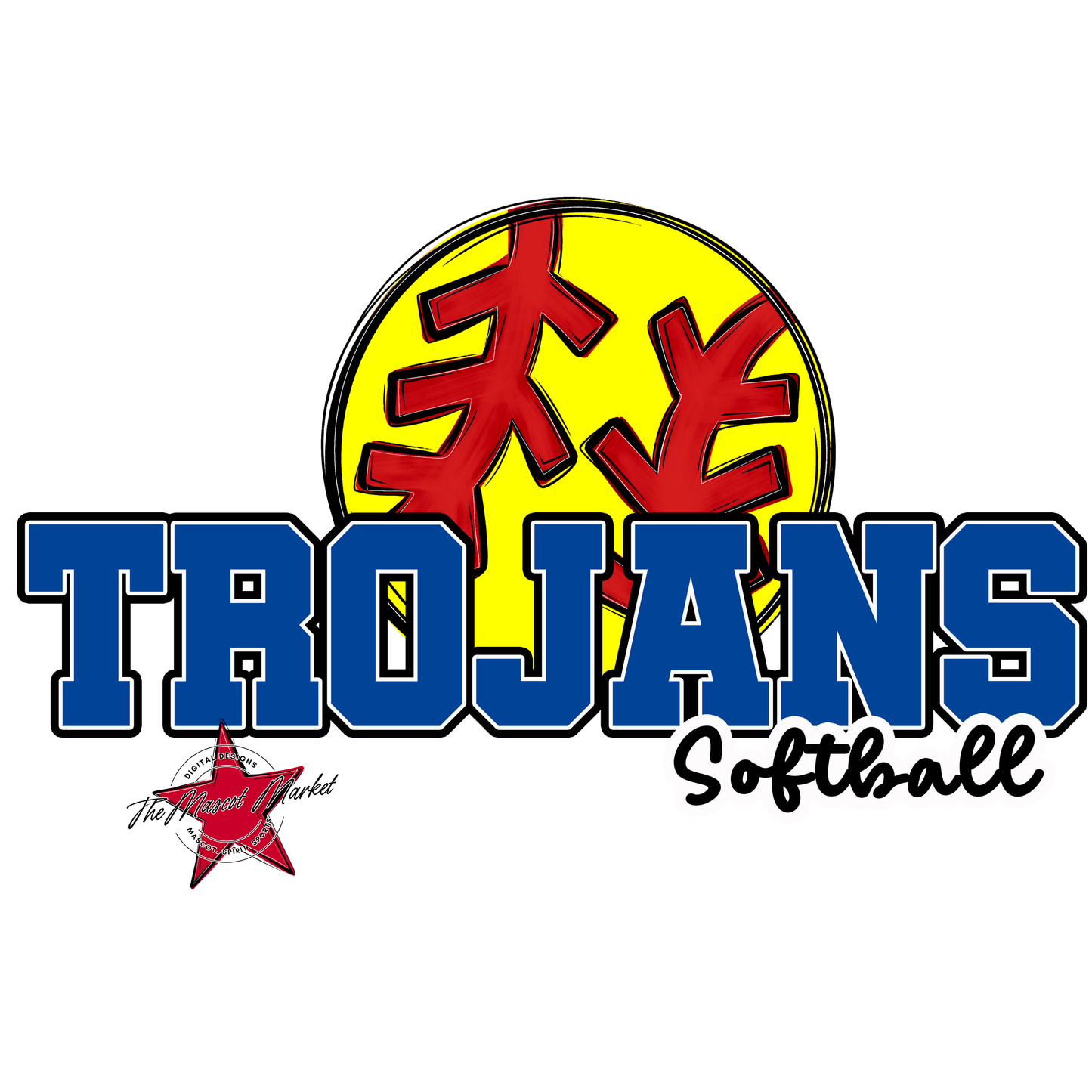 Trojans Varsity Softball-Off Blue