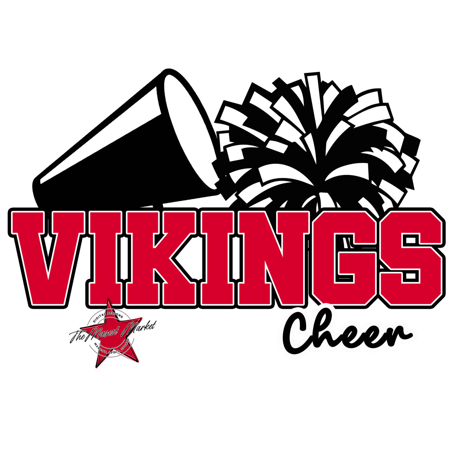 Vikings Varsity Cheer-Red