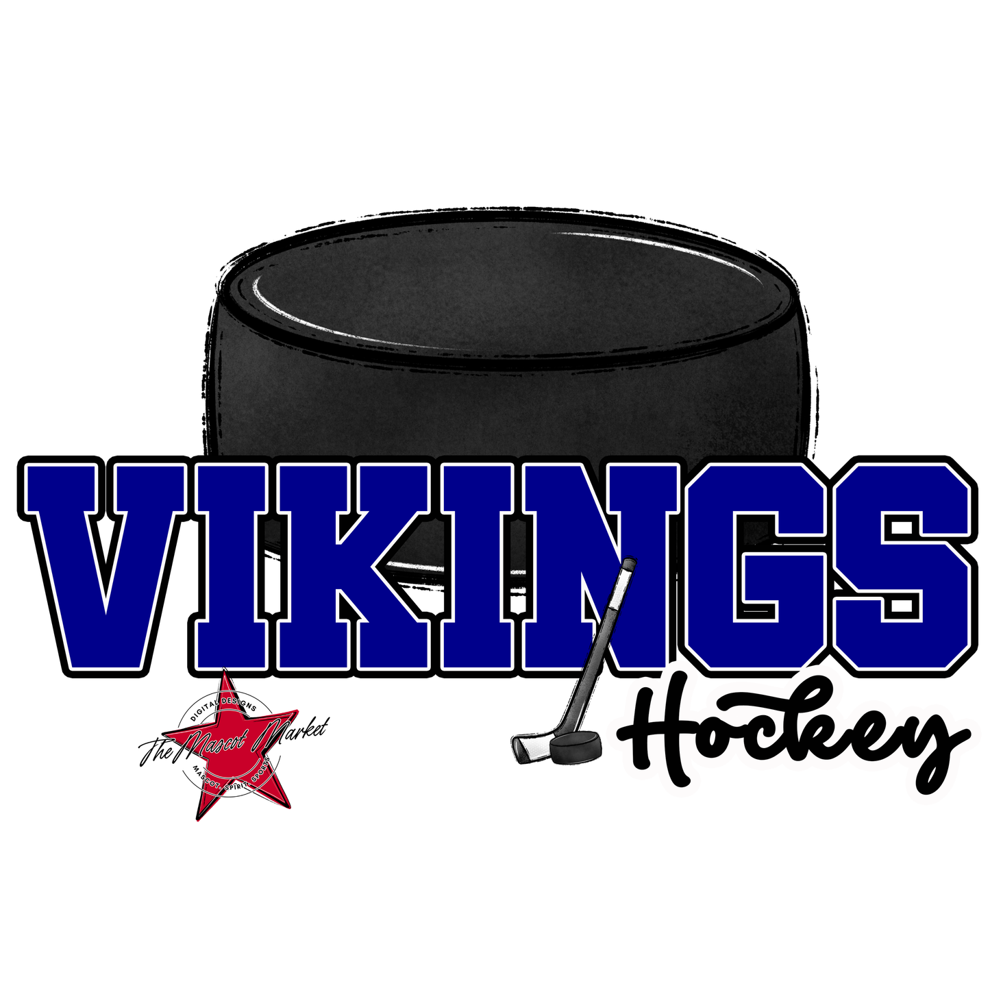 Vikings Varsity Hockey-Blue