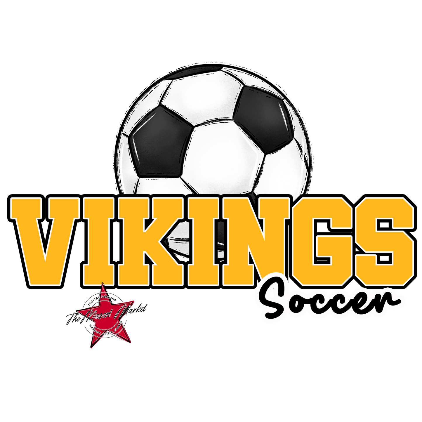 Vikings Varsity Soccer-Yellow