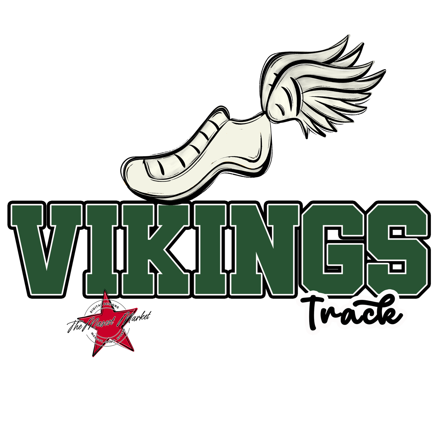 Vikings Varsity Track-Green