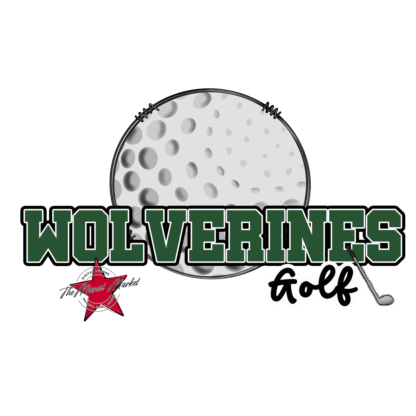 Wolverines Varsity Golf-Green