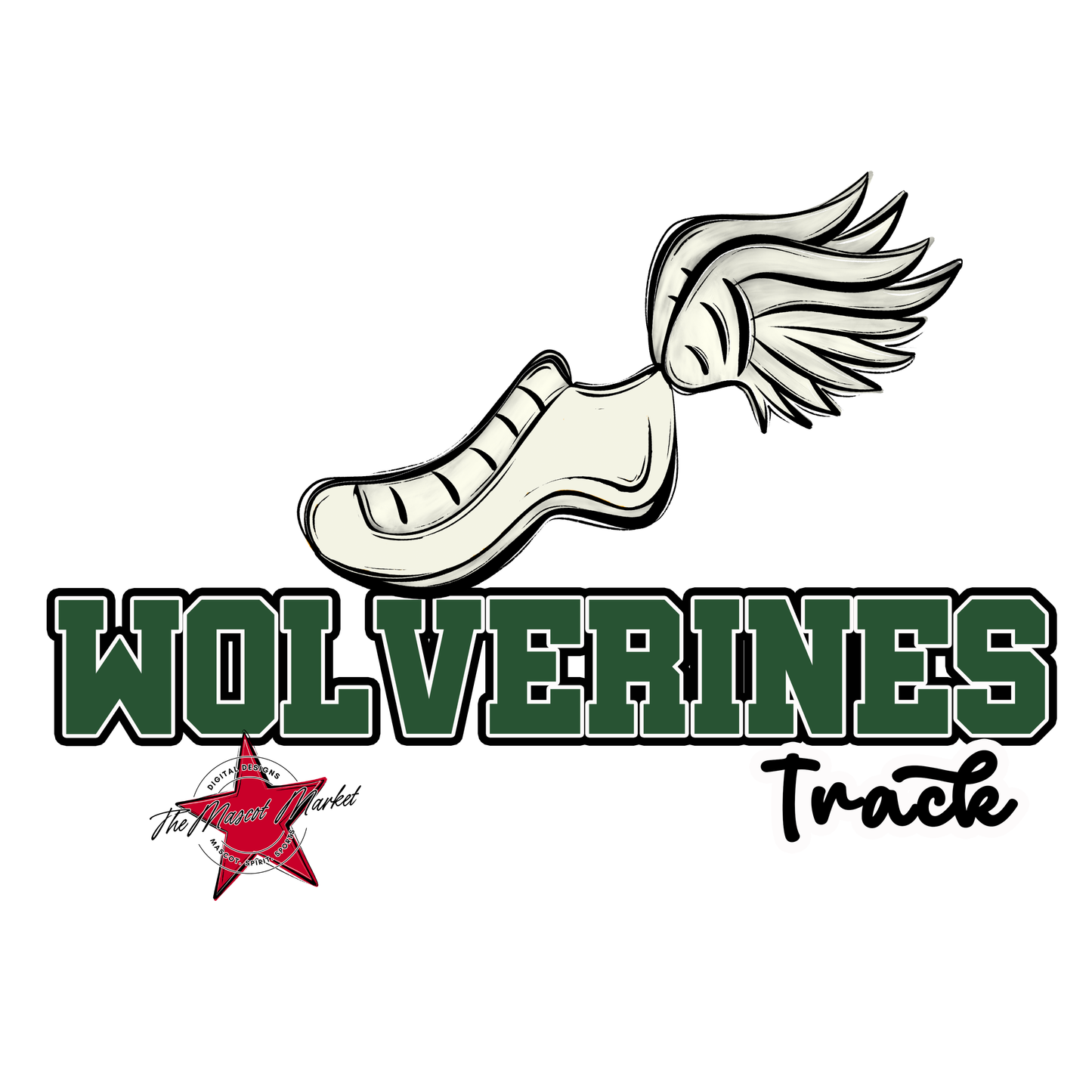 Wolverines Varsity Track-Green