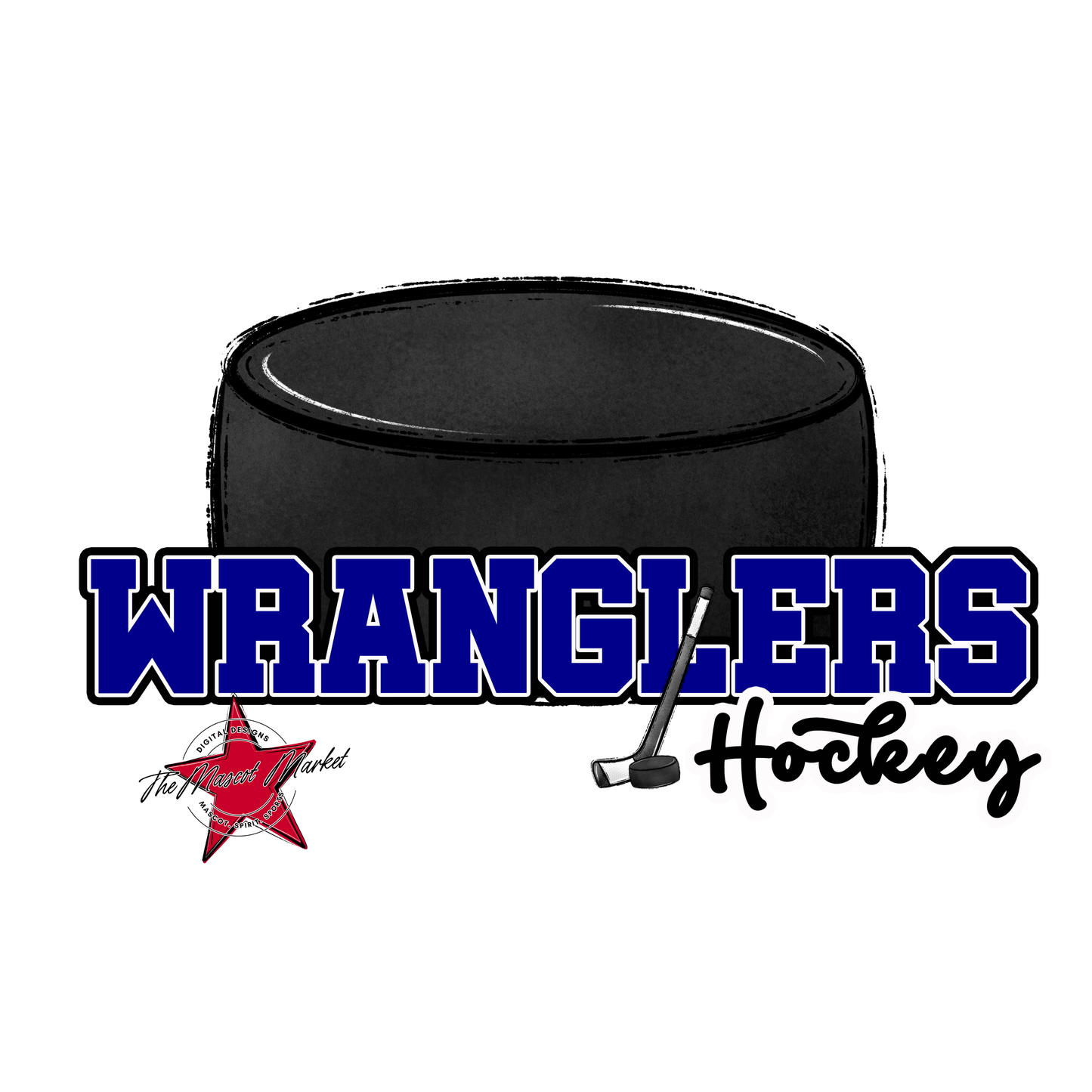 Wranglers Varsity Hockey-Blue