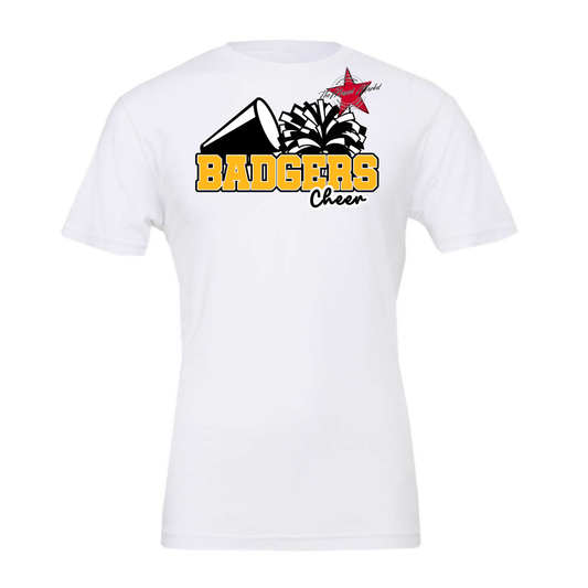 Badgers Varsity Cheer Design-Yellow