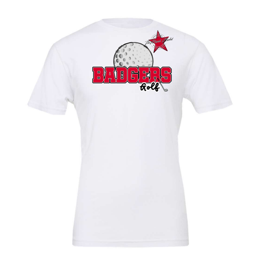 Badgers Varsity Golf Design-Red