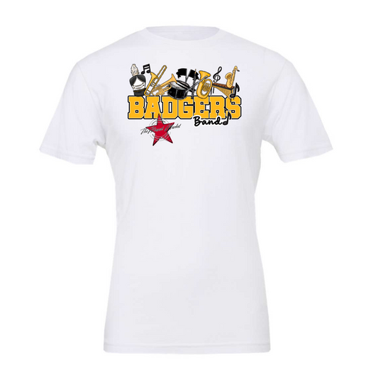 Badgers Varsity Band Design-Yellow