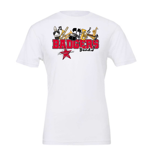 Badgers Varsity Band Design-Red