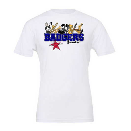 Badgers Varsity Band Design-Royal Blue