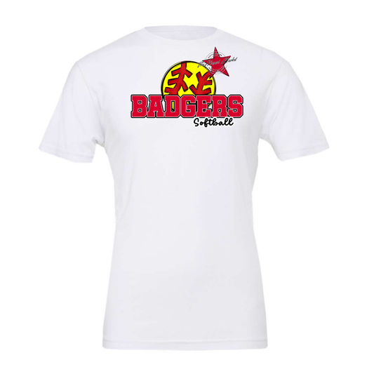 Badgers Varsity Softball Design-Red