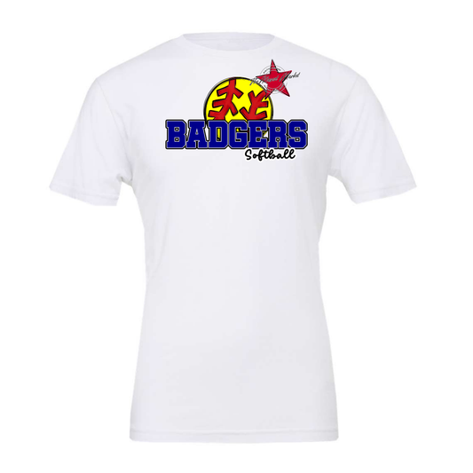 Badgers Varsity Softball Design-Royal Blue