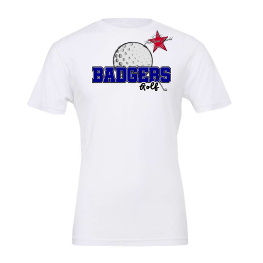 Badgers Varsity Golf Design-Blue