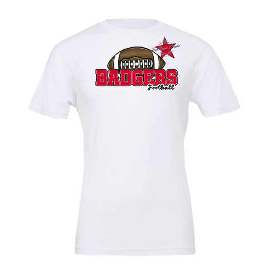 Badgers Varsity Football Design-Red