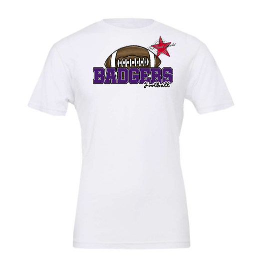 Badgers Varsity Football Design-Purple