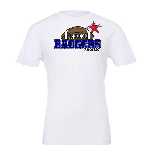 Badgers Varsity Football Design-Blue