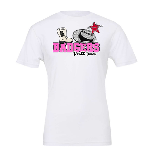 Badgers Varsity Drillteam Design-Baby Pink