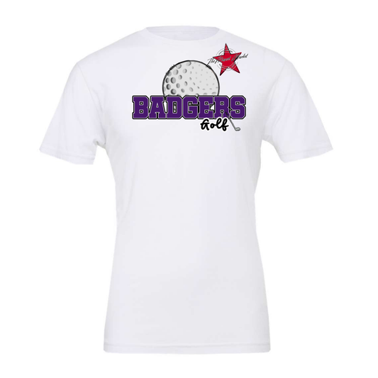 Badgers Varsity Golf Design-Purple