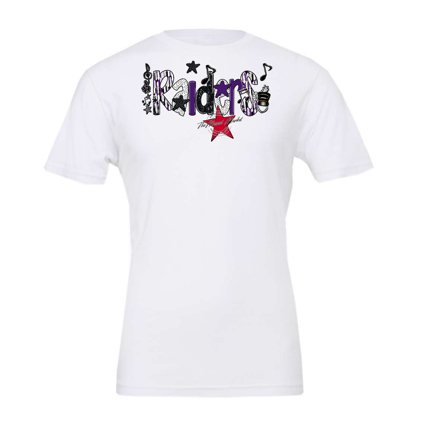 Raiders Band Scrape-Purple