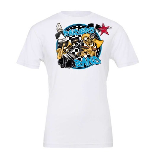 Raiders Circle Band Design-Carolina Blue