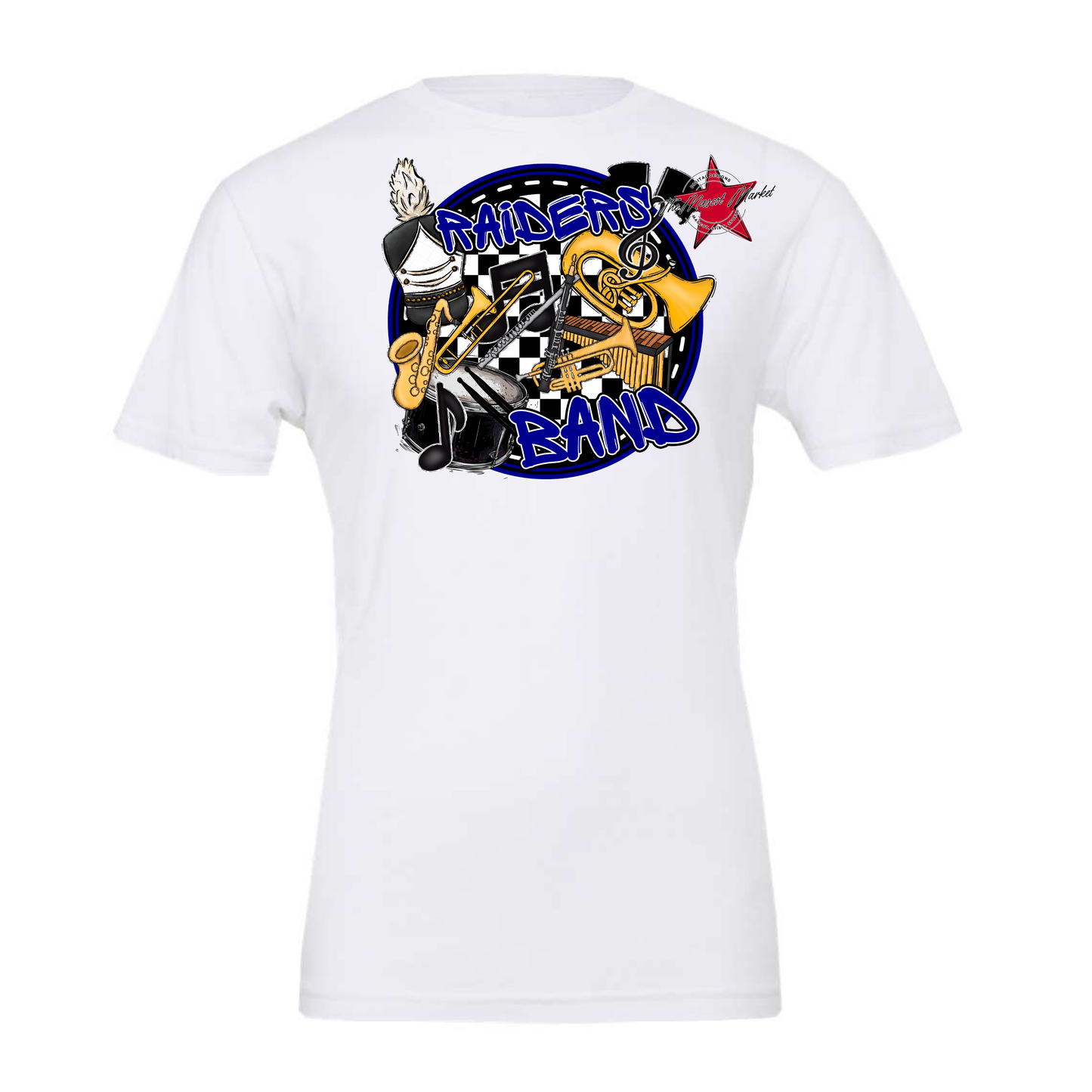 Raiders Circle Band Design-Blue