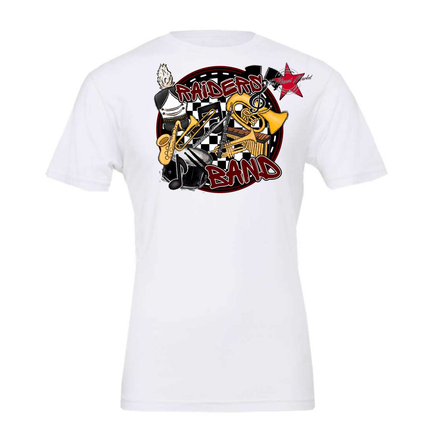 Raiders Circle Band Design-Maroon