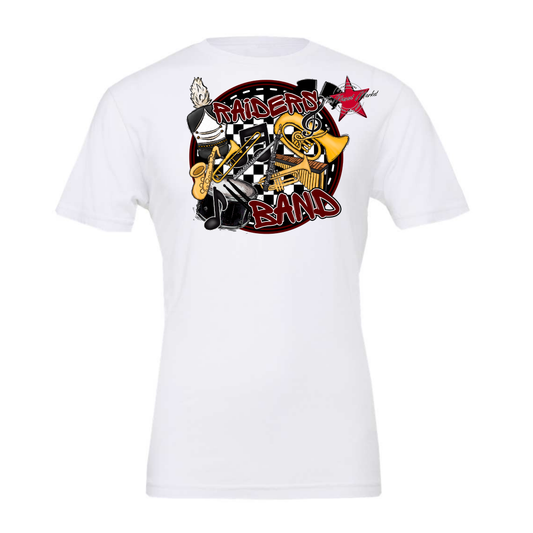 Raiders Circle Band Design-Maroon