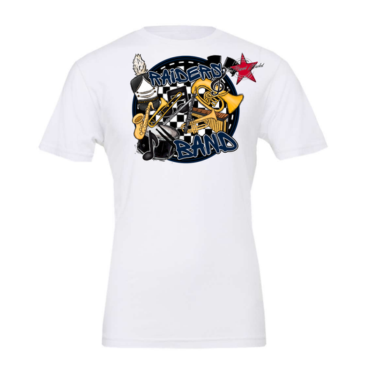 Raiders Circle Band Design-Navy
