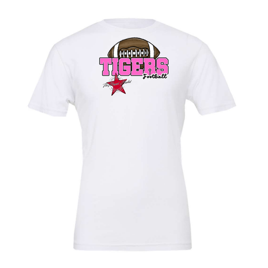 Tigers Varsity Football-Baby Pink