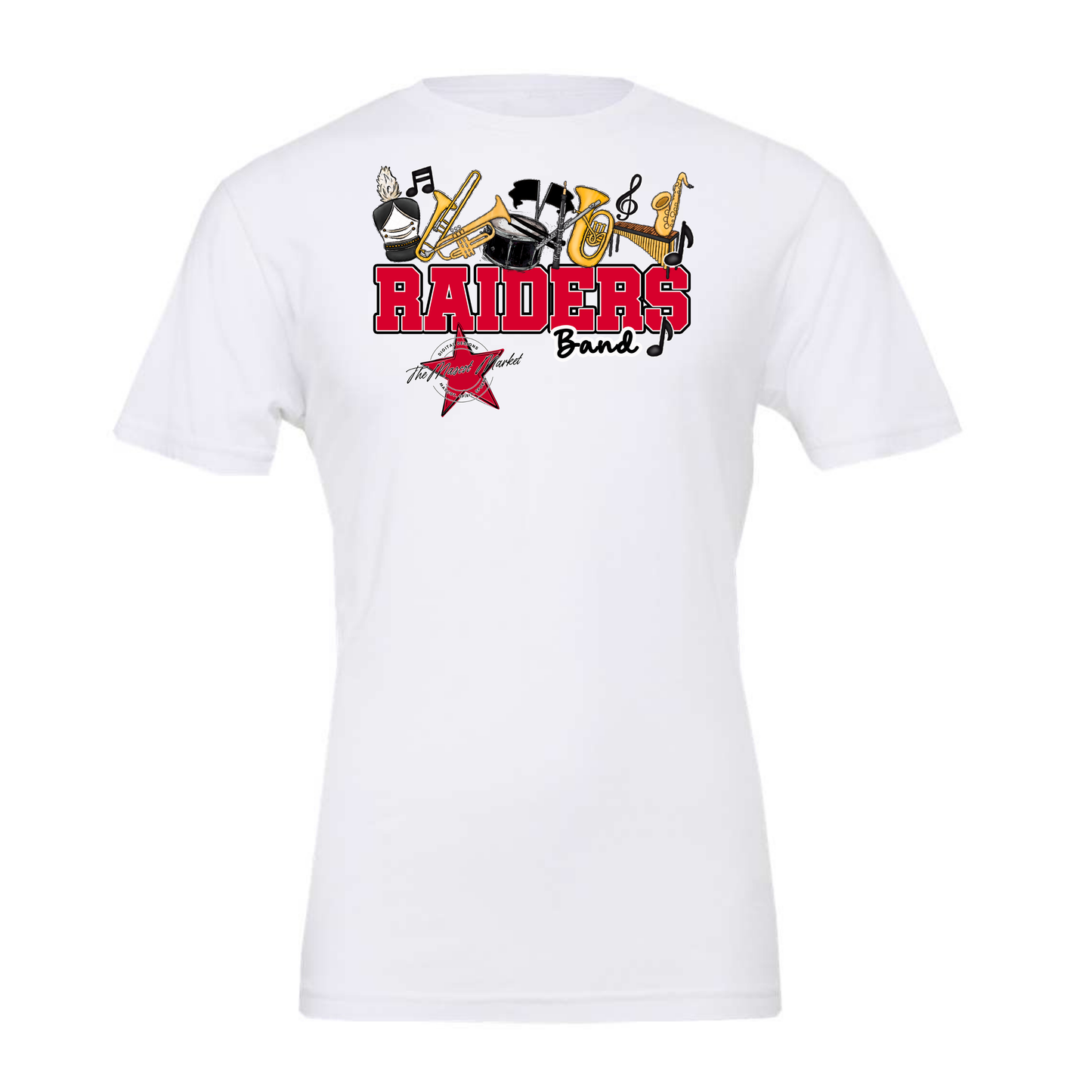 Raiders Varsity Band Design-Red