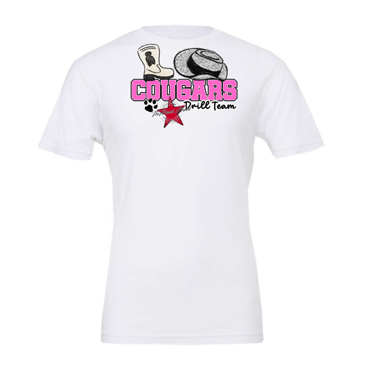 Cougars Varsity Drillteam-Baby Pink