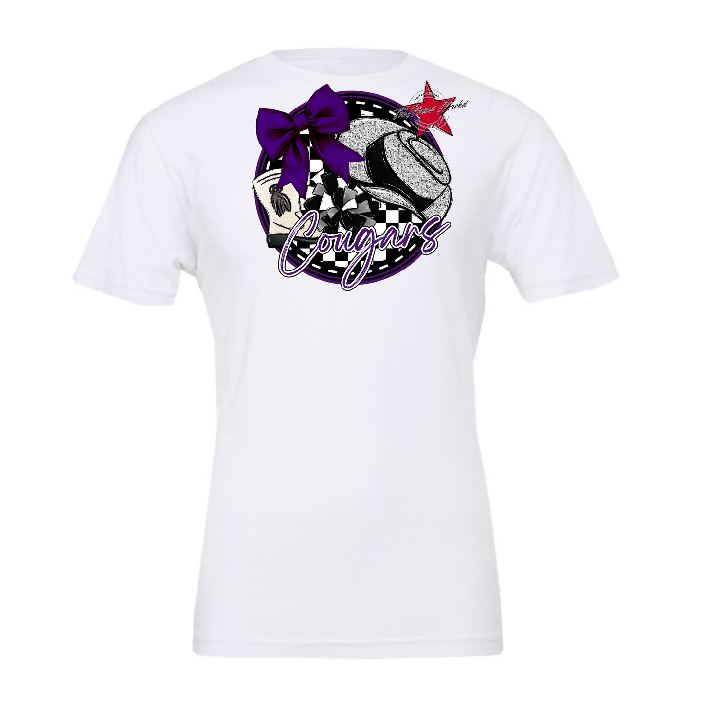 Cougars Circle Drillteam Design-Purple