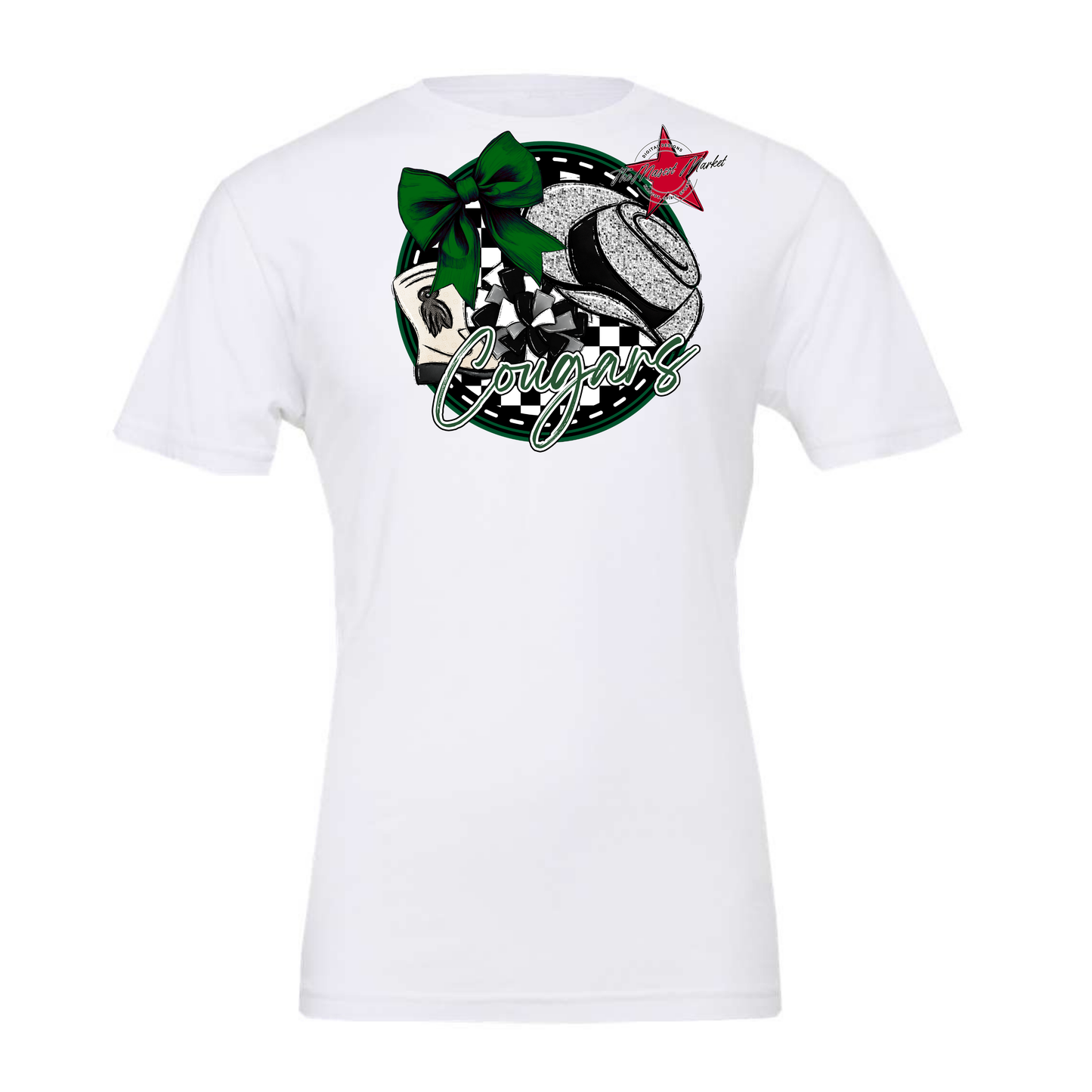 Cougars Circle Drillteam Design-Green