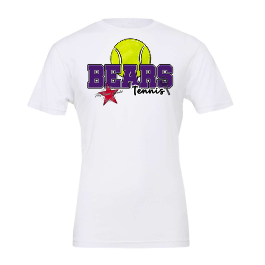Bears Varsity Tennis Design-Purple