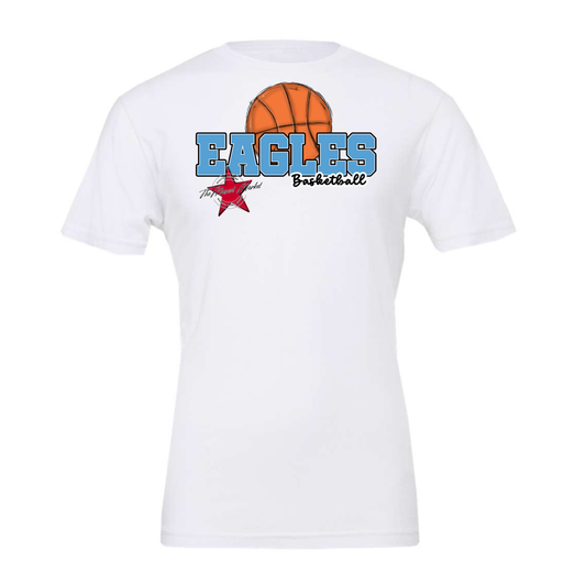 Eagles Varsity Basketball Design-Carolina Blue