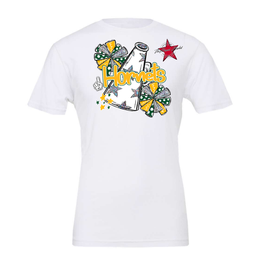 Hornets Alpha Megaphone Design-Green-Yellow