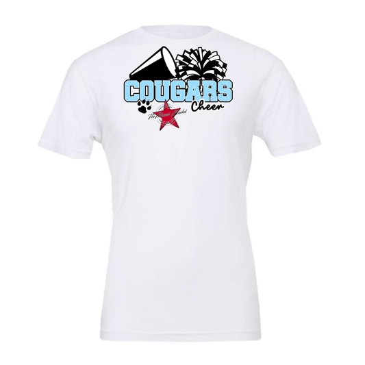 Cougars Varsity Cheer-Columbia Blue