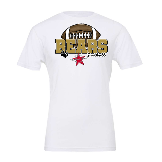 Bears Varsity Football Design-Gold