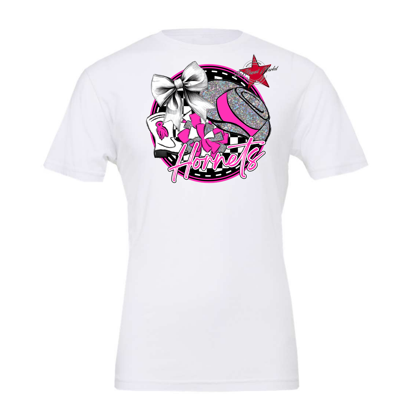 Hornets Circle Drillteam Design-Pink