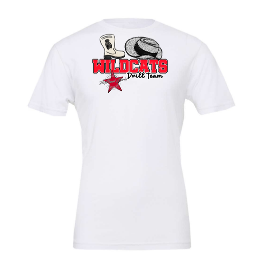 Wildcats Varsity Drillteam-Bright Red