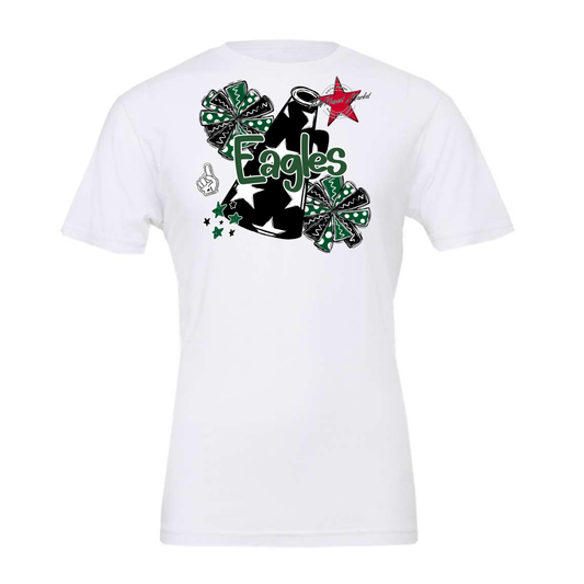 Eagles Alpha Cheer Megaphone-Green