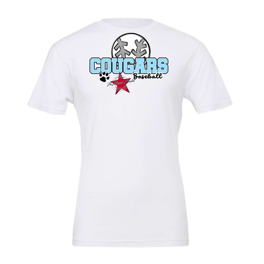 Cougars Varsity Baseball-Columbia Blue