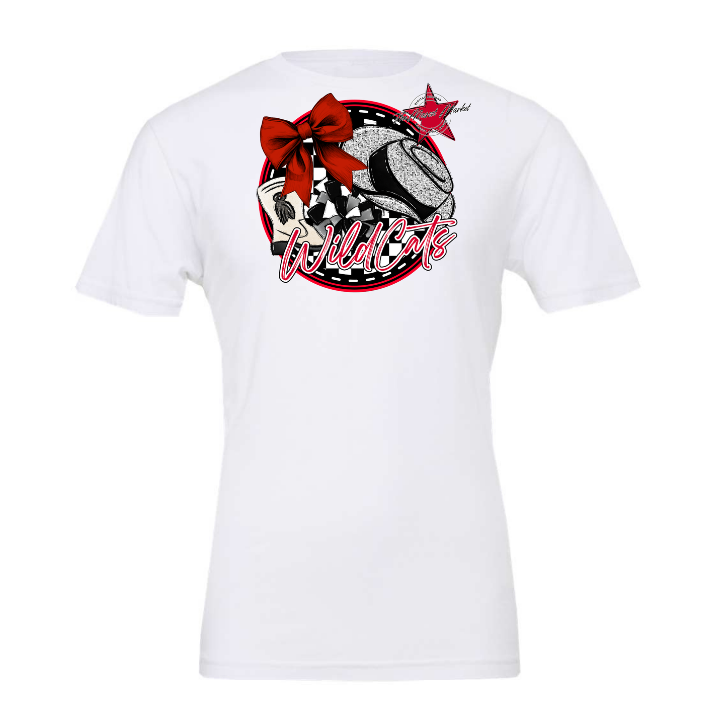 Wildcats Circle Drillteam Design-Red