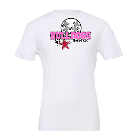 Bulldogs Varsity Baseball-Baby Pink