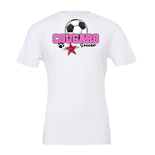 Cougars Varsity Soccer-Baby Pink