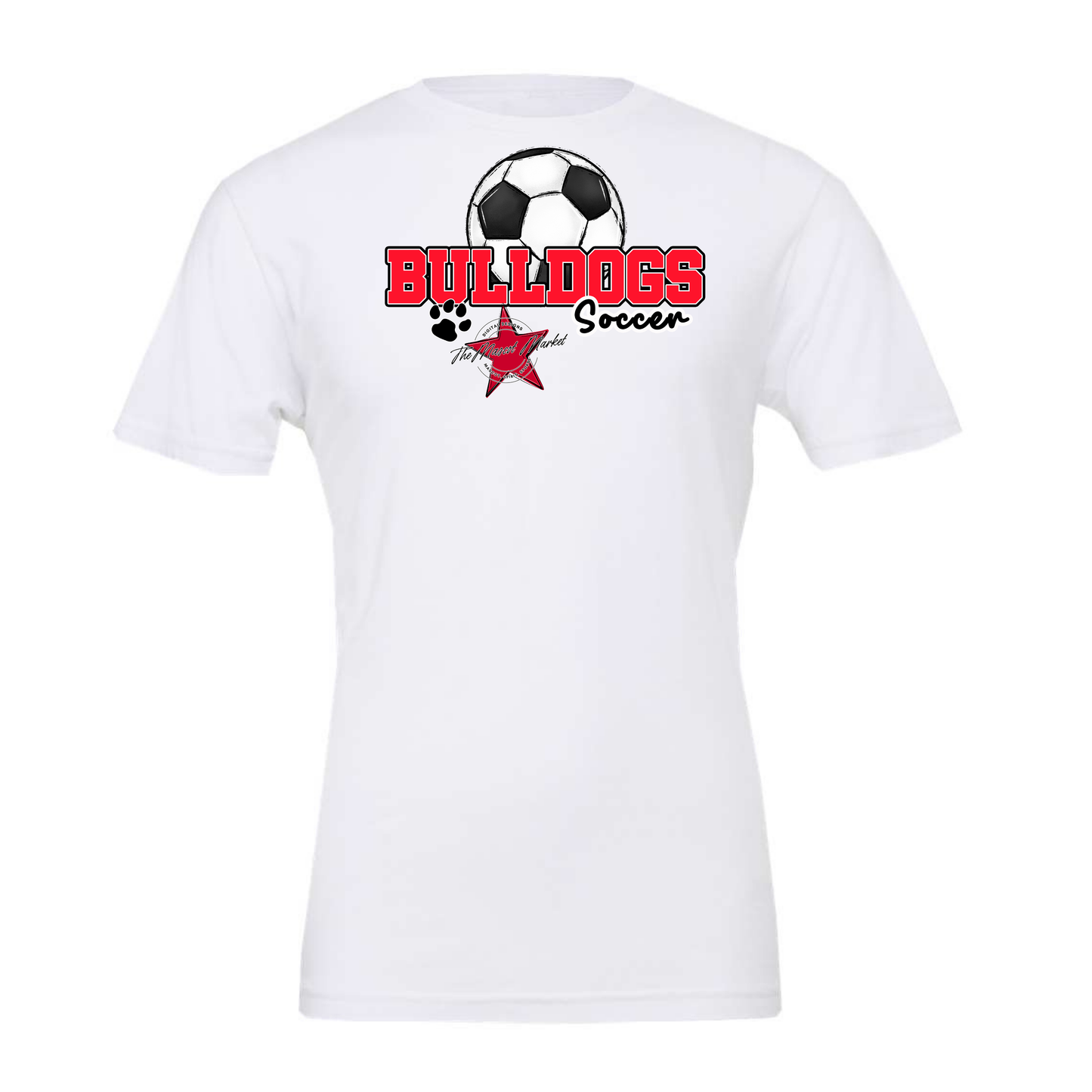 Bulldogs Varsity Soccer-Bright Red