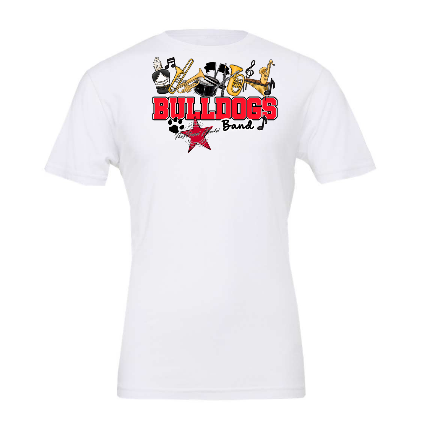 Bulldogs Varsity Band-Bright Red