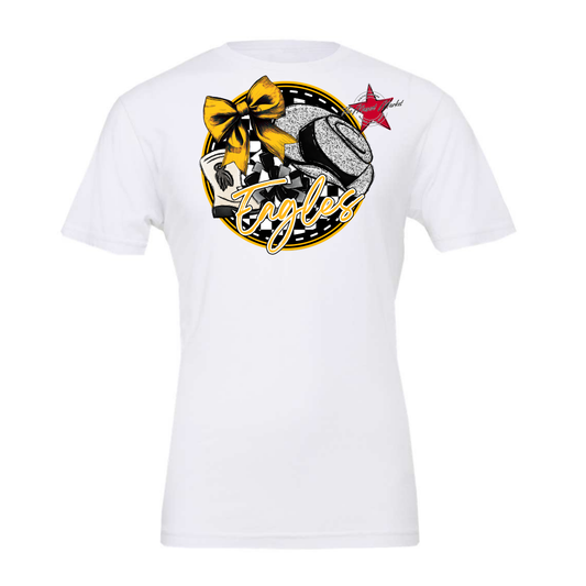 Eagles Circle Drill Team Design-Yellow