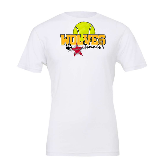 Wolves Varsity Tennis-Yellow