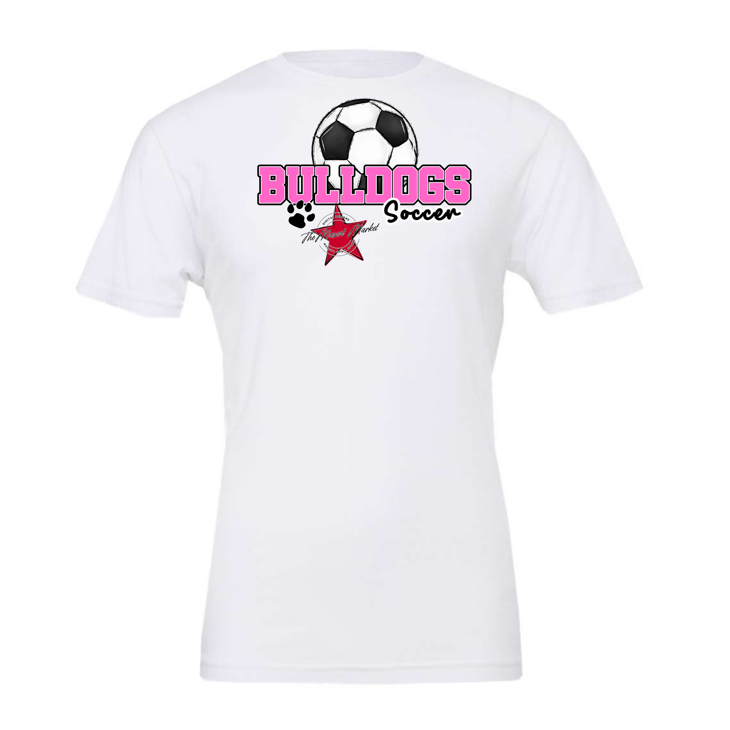 Bulldogs Varsity Soccer-Baby Pink